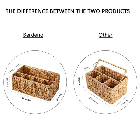 Berdeng caja para servilletas: organización conveniente al alcance.