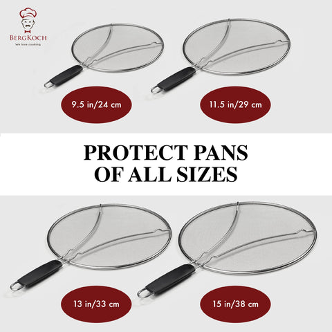 BergKoch ideal para bacon, pollo y palomitas gracias a su protección.