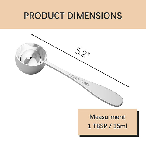Cucharilla de medición BERYLER 3tsp, ideal para condimentar especias con precisión.