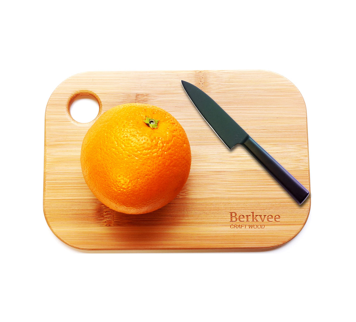 Tablas Berkvee mini de bambú para porciones pequeñas, listas para cualquier cocina compacta.