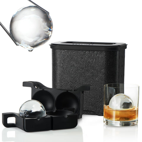 BERLINZO bola de hielo cristal 2,4 pulgadas para whisky