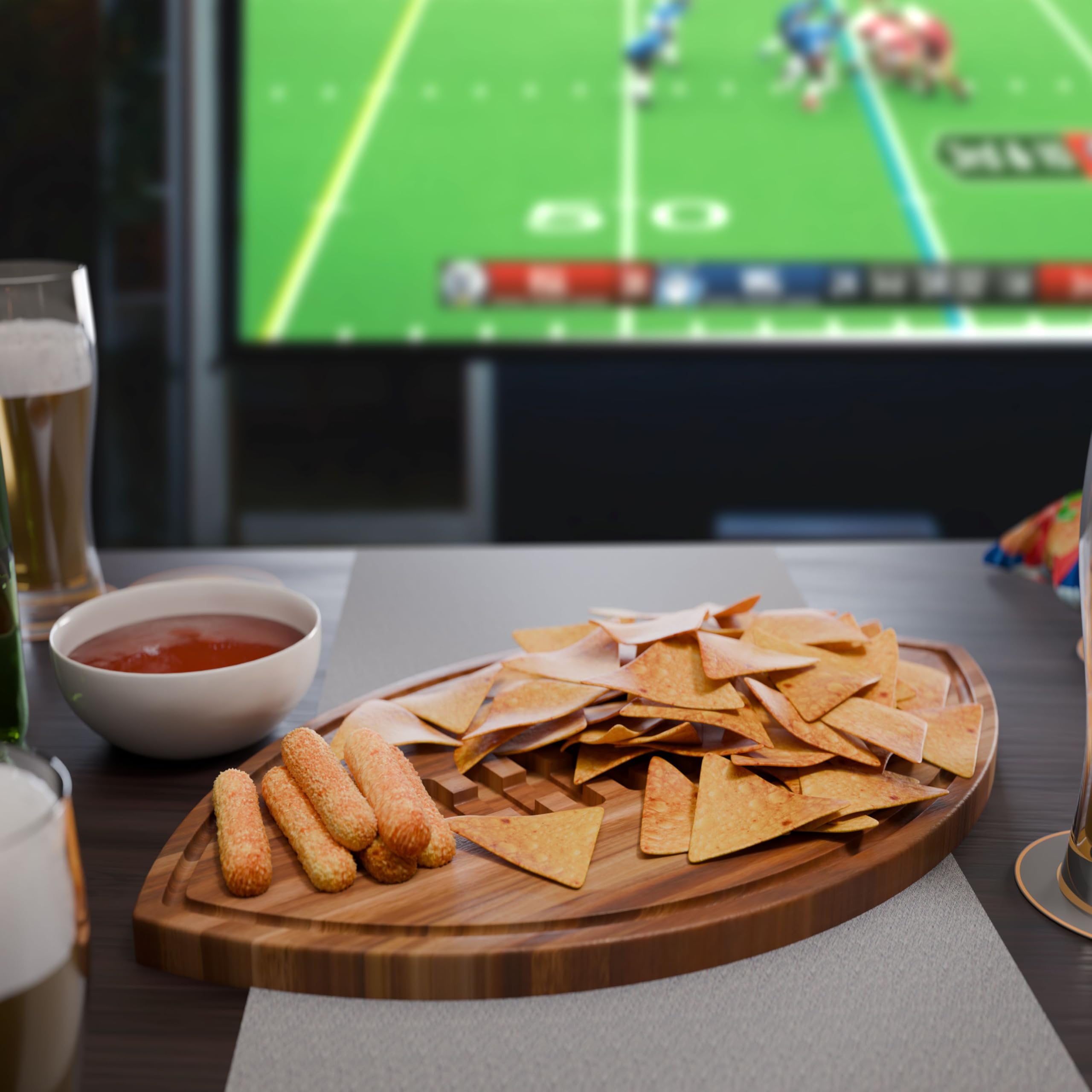 Berry Good Lunch presentacion cena futbol, toque elegante