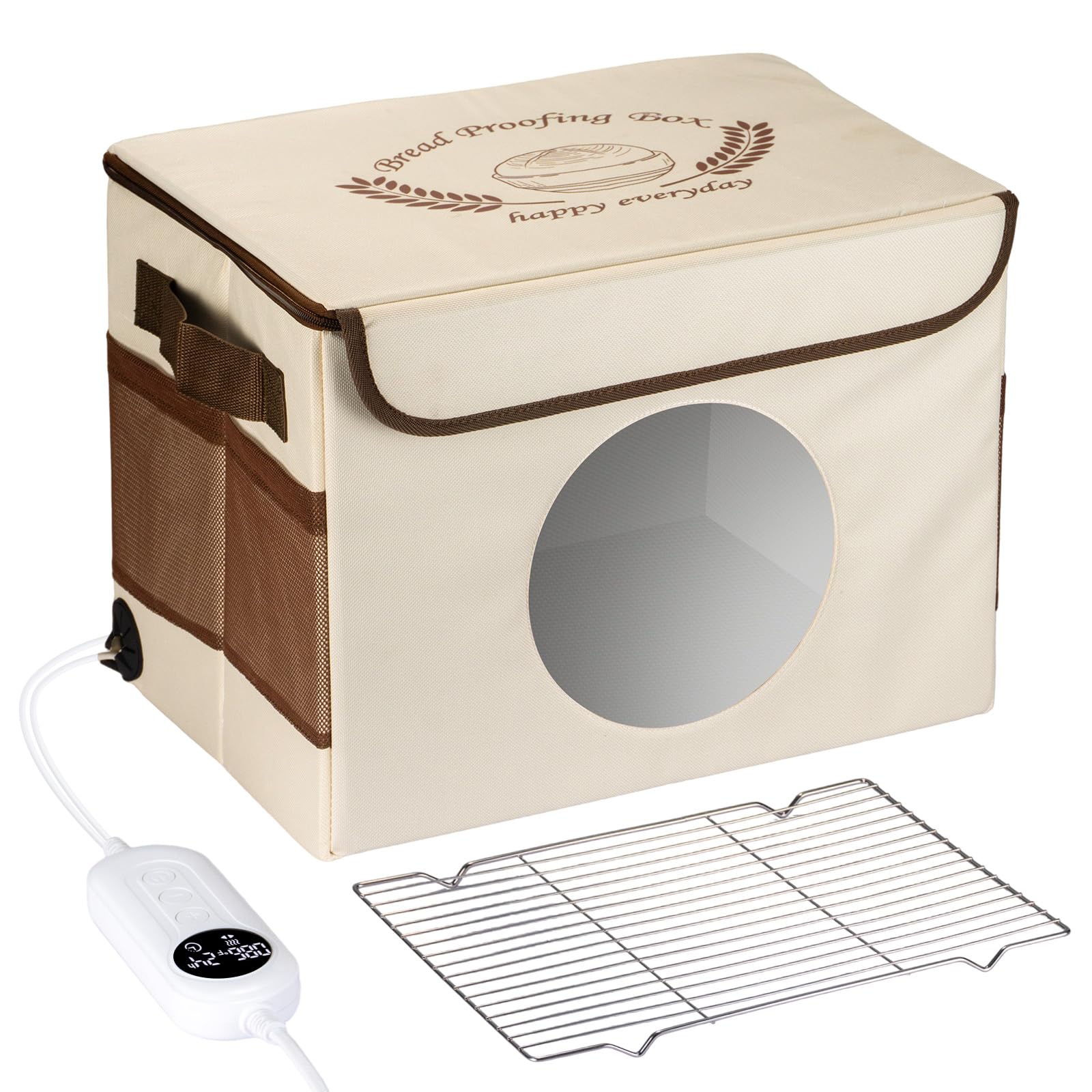 Caja fermentación Berverra plegable ahorra espacio al guardarla.