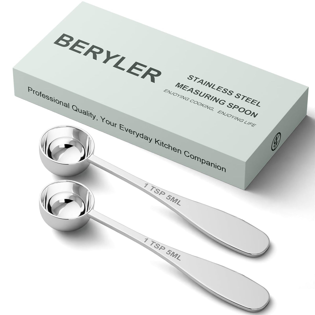 Cucharita BERYLER 1cucharadita con escala precisa para medir con exactitud