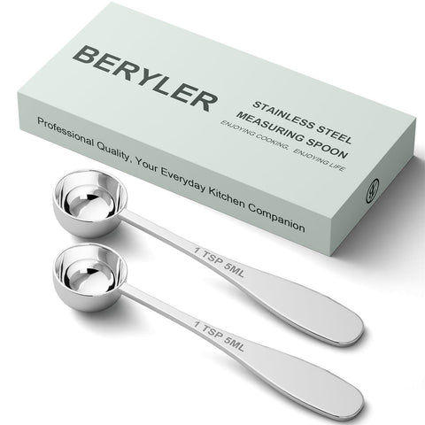 Cucharita BERYLER 1cucharadita con escala precisa para medir con exactitud