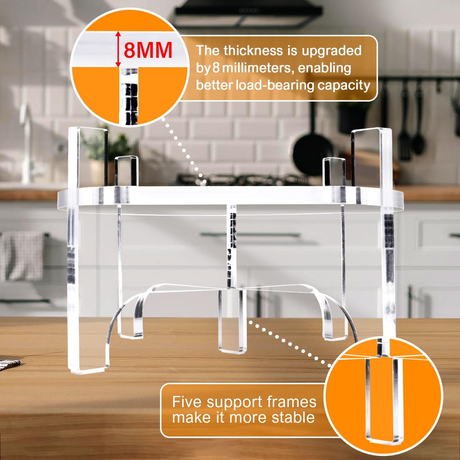 BESHIGH soporte para dispensador, 2 unidades, ideal para reuniones y fiestas.