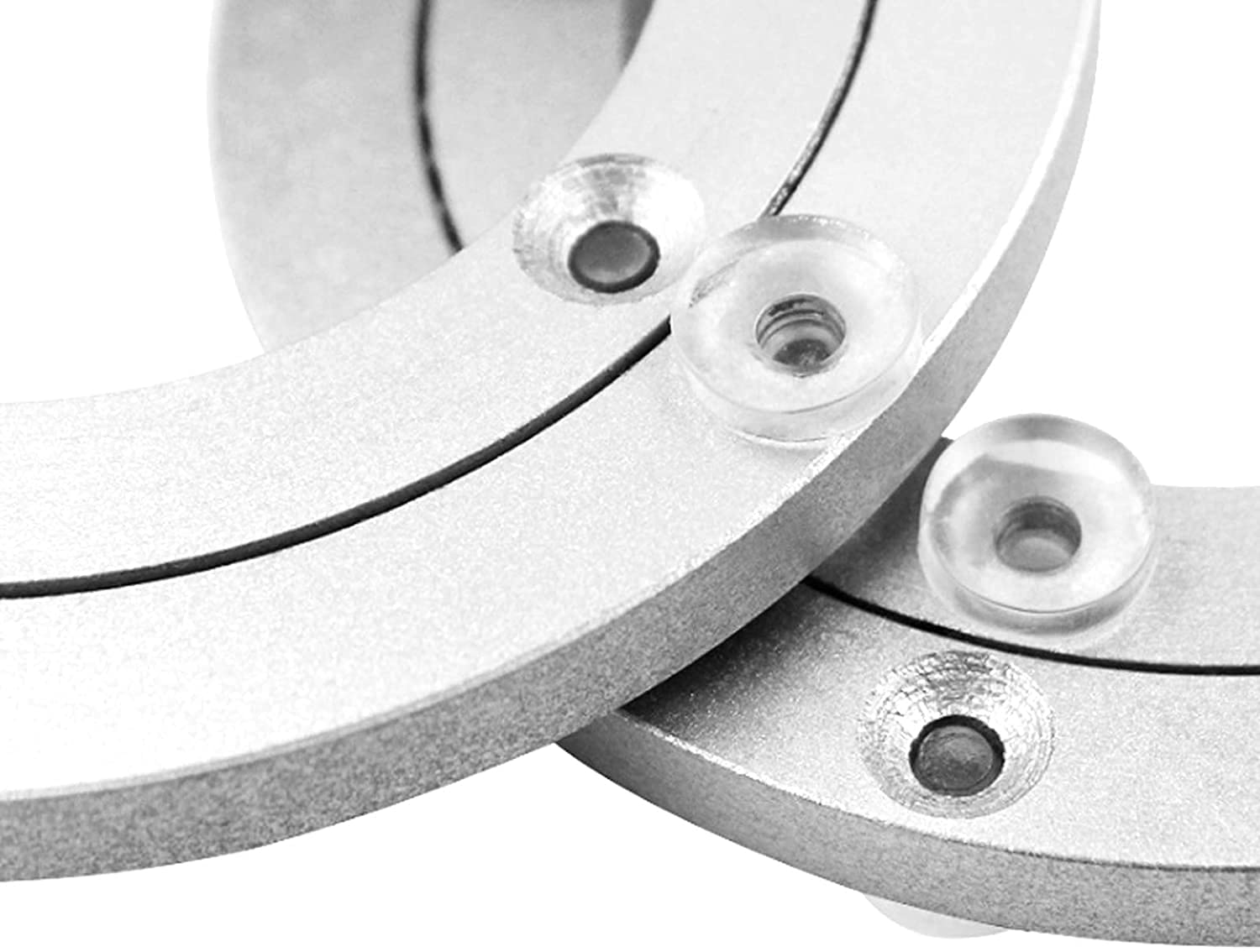 Besimple placa giratoria de aluminio de 14 pulgadas para usos versátiles.
