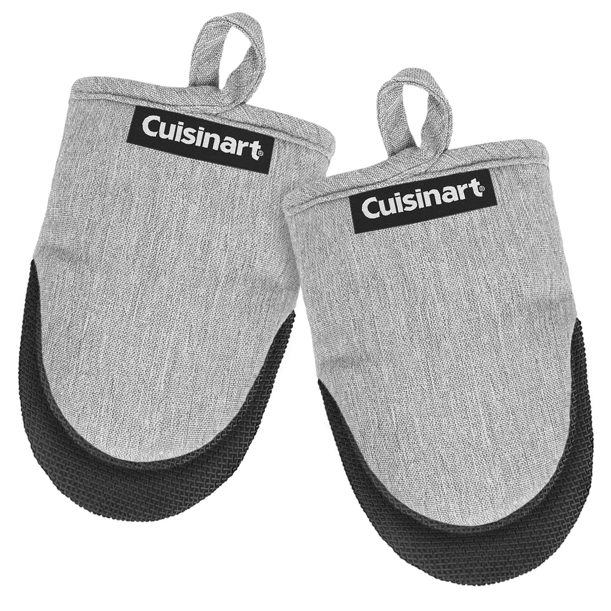 Guante Cuisinart mini para horno con palma de neopreno antideslizante y agarre seguro.