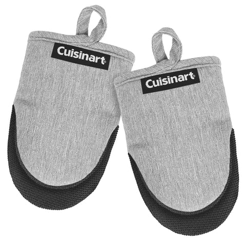 Guante Cuisinart mini para horno con palma de neopreno antideslizante y agarre seguro.