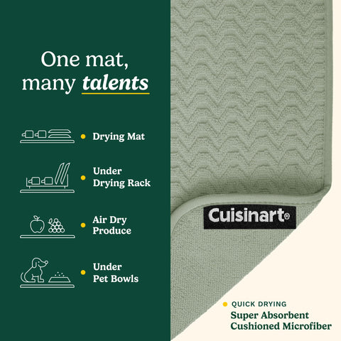 Best Brands Cuisinart tapete de secado plegable para encimera ordenada
