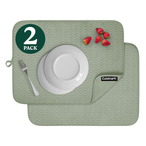 Best Brands Cuisinart tapetes de secado 18×24 con absorción ultrarrápida para platos