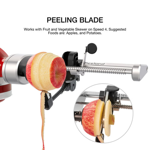 Bestand espiralizador, descorazonado para manzanas y otras frutas.