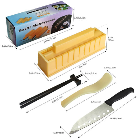 Bestbuy YUHE Sushi Maker reposapalillos facilita la limpieza y organización.