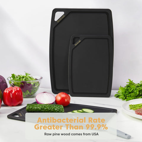 BESTCOOK superficie no porosa para evitar absorción de líquidos y olores.