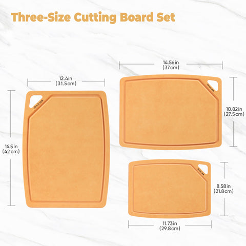 BESTCOOK: tablas durables y reversibles para uso cotidiano