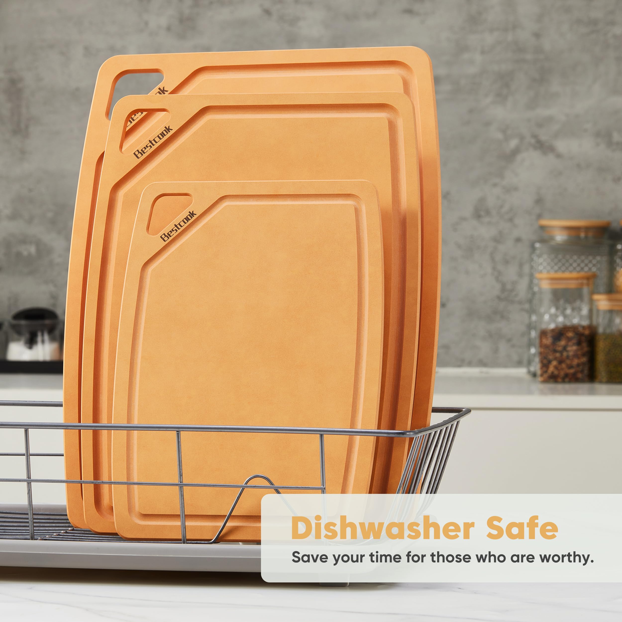 BESTCOOK: superficie amigable con cuchillos para mantener el filo