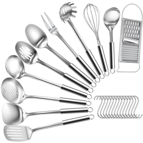 Conjunto Bestdin de 12 utensilios para cocina, ideal para uso diario.