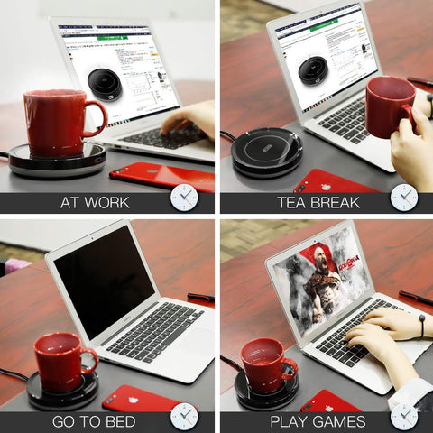 BESTINNKITS se adapta a bebidas como café, té o chocolate caliente.