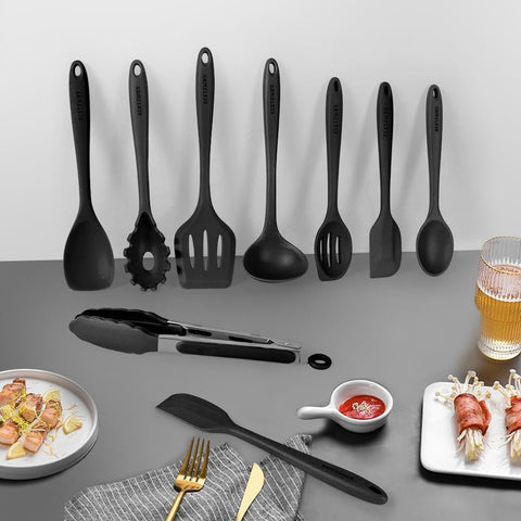 BESTZMWK pinzas-cocina, agarre firme para voltear y servir