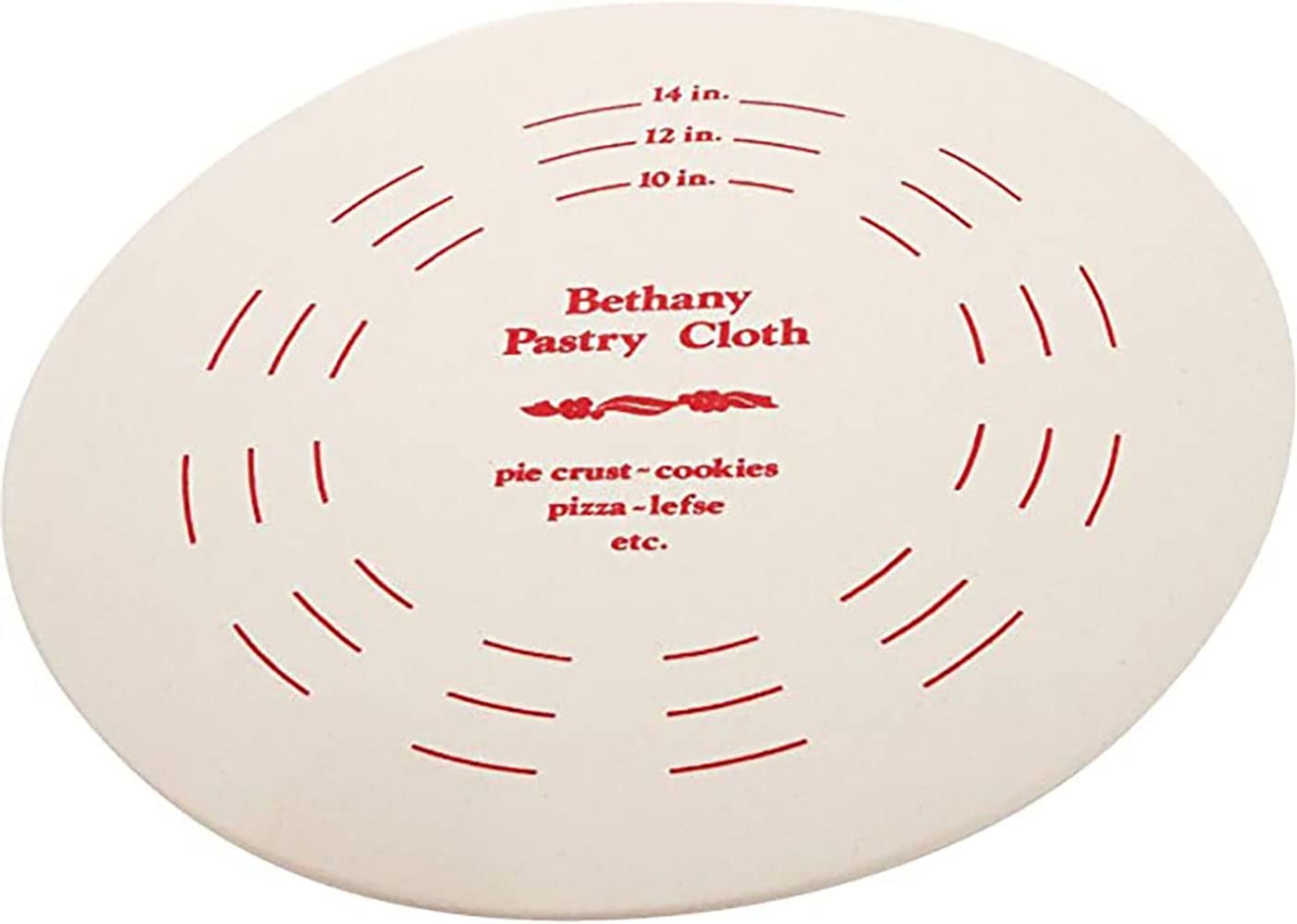 Bethany Housewares tabla de masa y paño: diseño escandinavo y práctico para rodar y proteger.