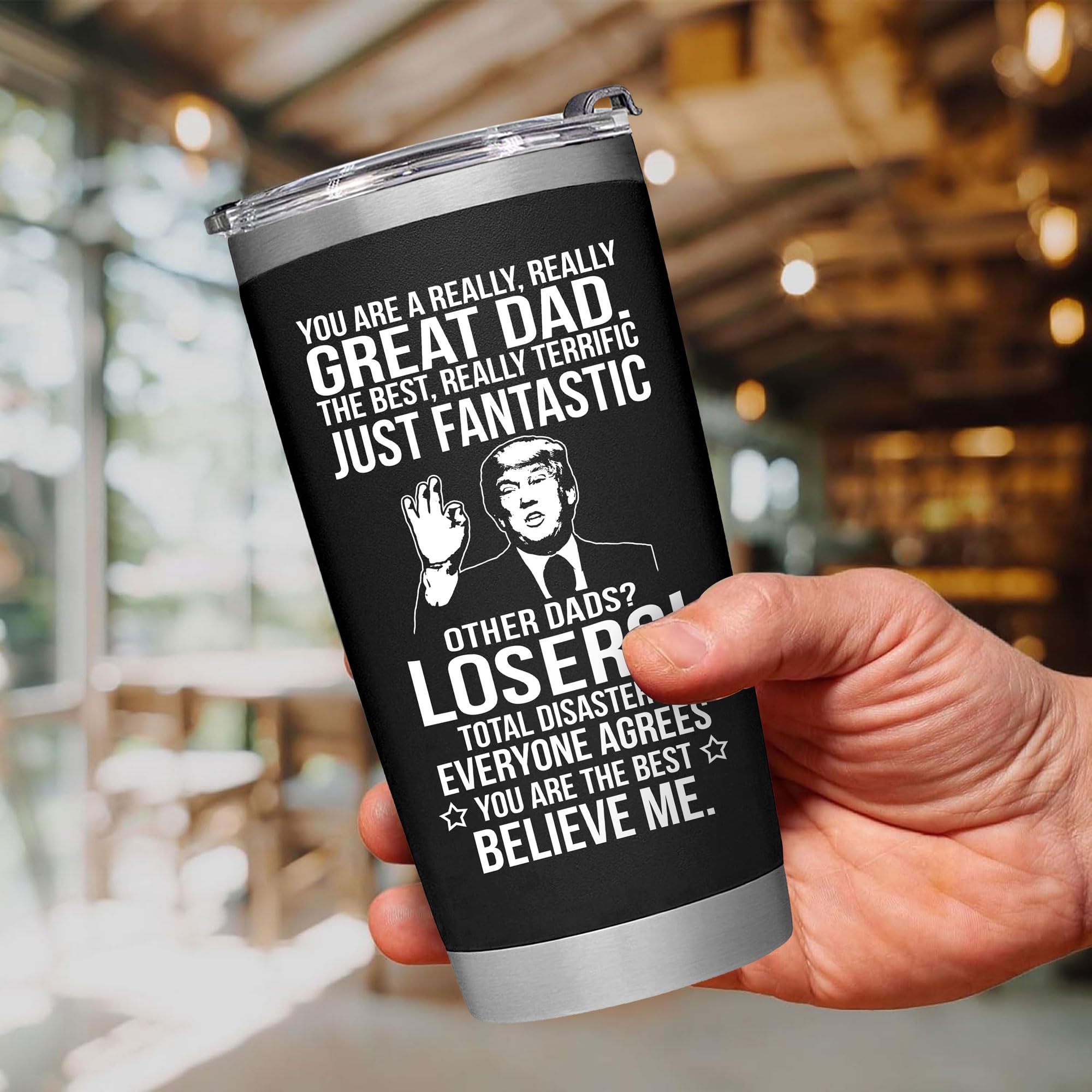 Tumbler BETHEGIFT 20oz resistente a la oxidación para uso diario