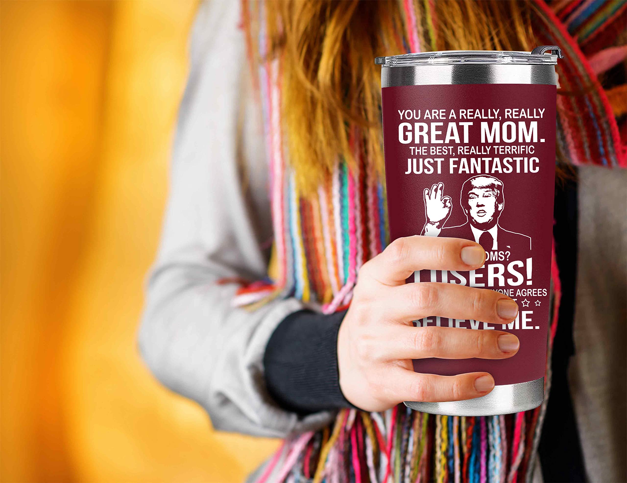 BETHEGIFT tumbler fácil de limpiar, sin retener olores.