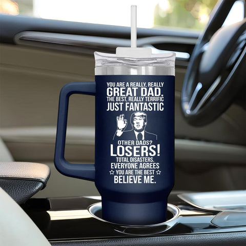 Bethegift Vaso termico 40 onzas, doble pared para mantener bebidas.