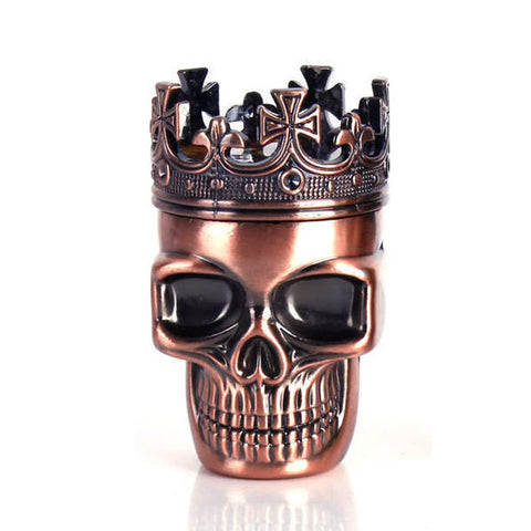 BeTime molinillo de especias con diseño Calavera, 2 pulgadas, ideal para moler especias en la mesa.