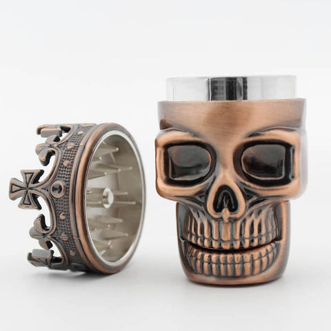 BeTime molinillo de especias con diseño Calavera, uso en cocina para realzar aromas.