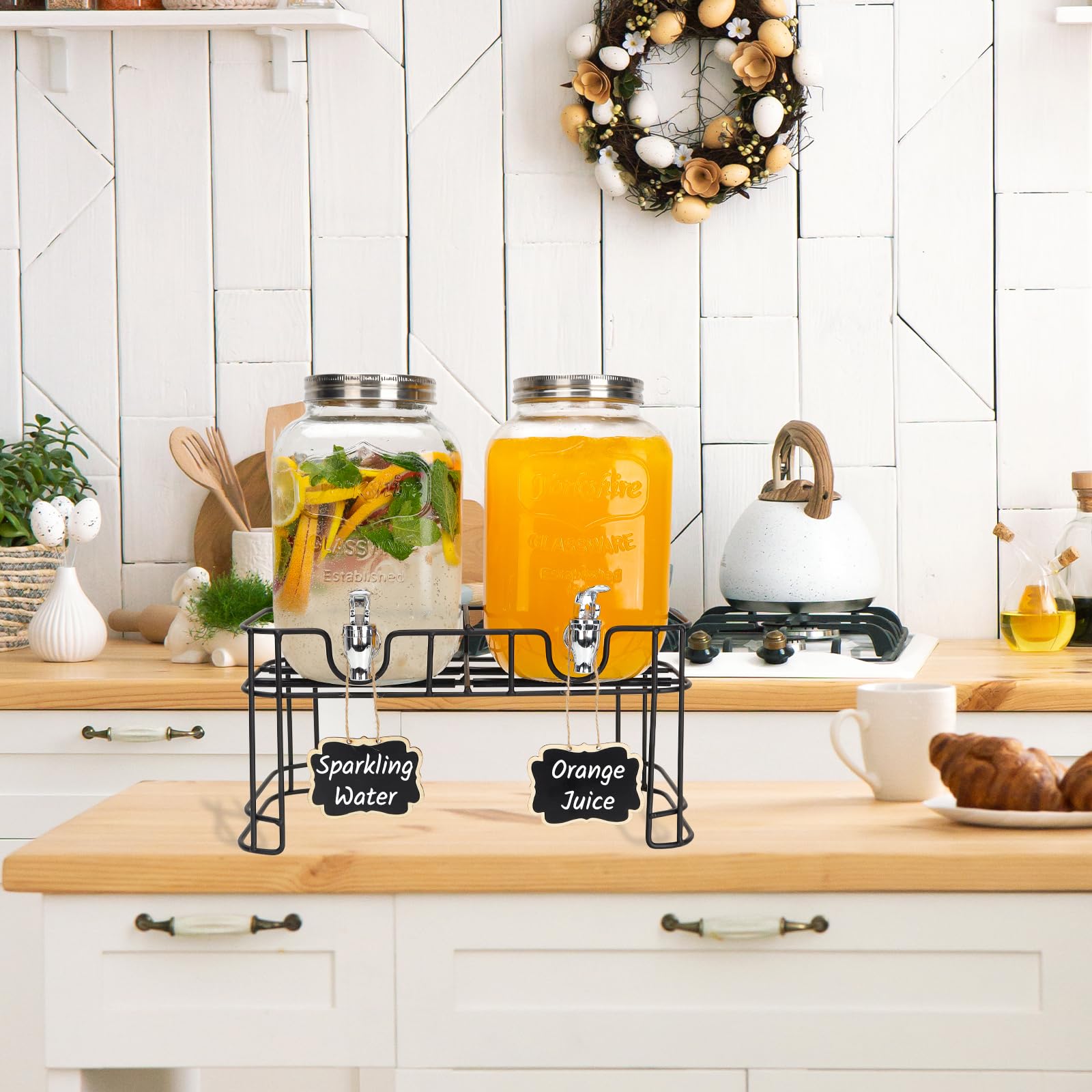 Jarras transparentes Betrome para servir bebidas con estilo