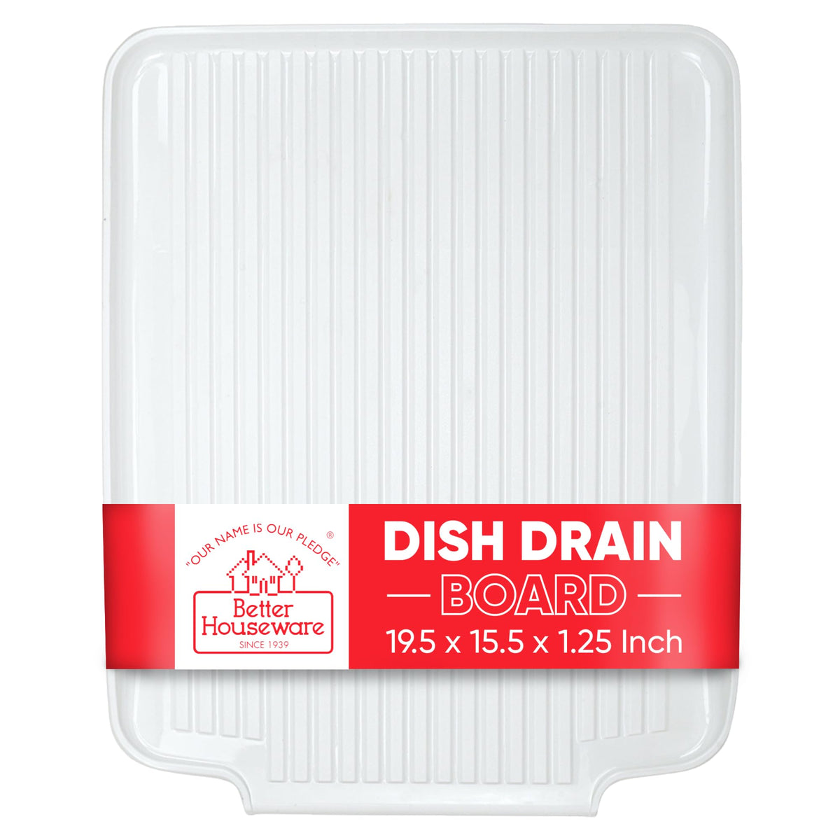Better Houseware bandeja drenaje cocina, mantiene la encimera seca durante el secado de platos