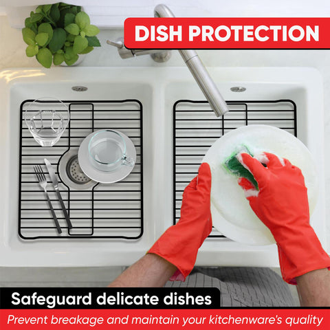 Better Houseware diseño compacto fregadero blanco, ideal para fregaderos pequeños y espacios reducidos.