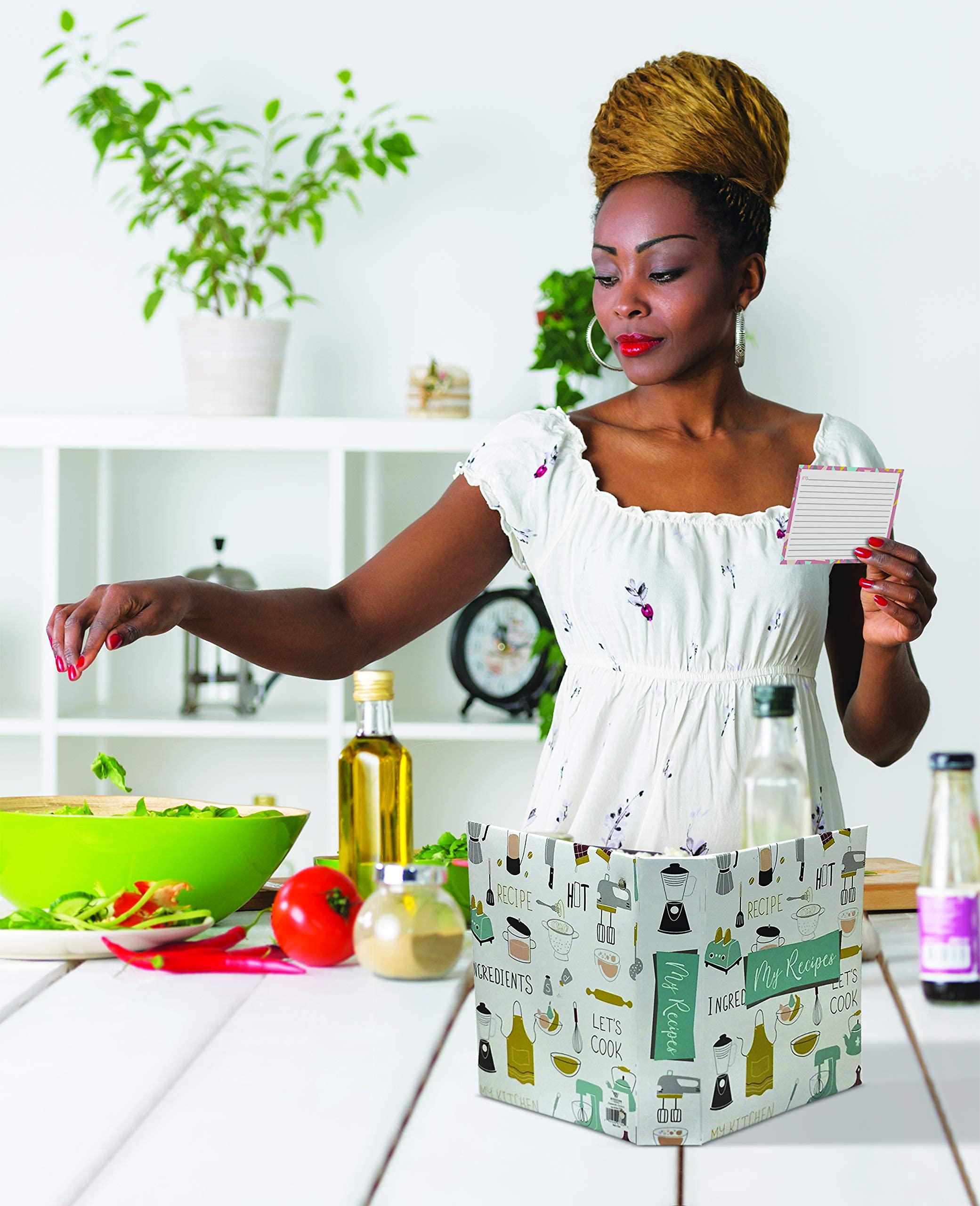 Recetario Better Kitchen Products acabado duradero y cubiertas resistentes para uso diario