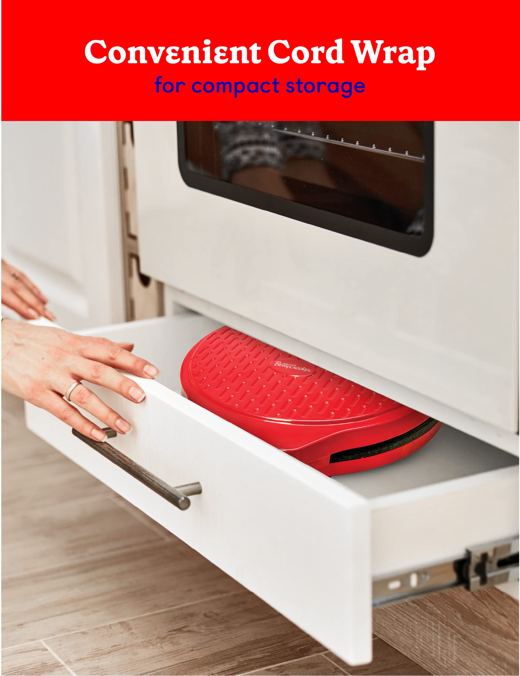 Betty Crocker uso familiar para pizza sin horno, ideal para cenas rápidas.