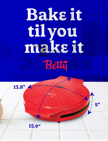 Betty Crocker superficie antiadherente facilita limpieza tras cocinar.
