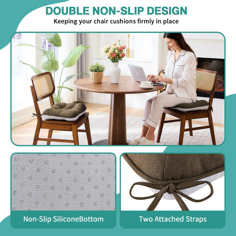 BETU cojín de memoria para silla, textura suave y soporte