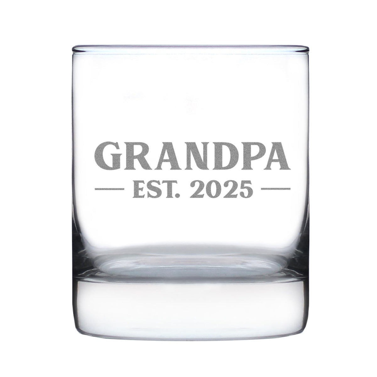 Bevvee abuelo-est-2025, vaso whisky doble, ideal para degustar su whisky favorito diario