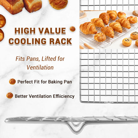 BEWOS bandeja de horno con mango ergonómico para un manejo seguro.