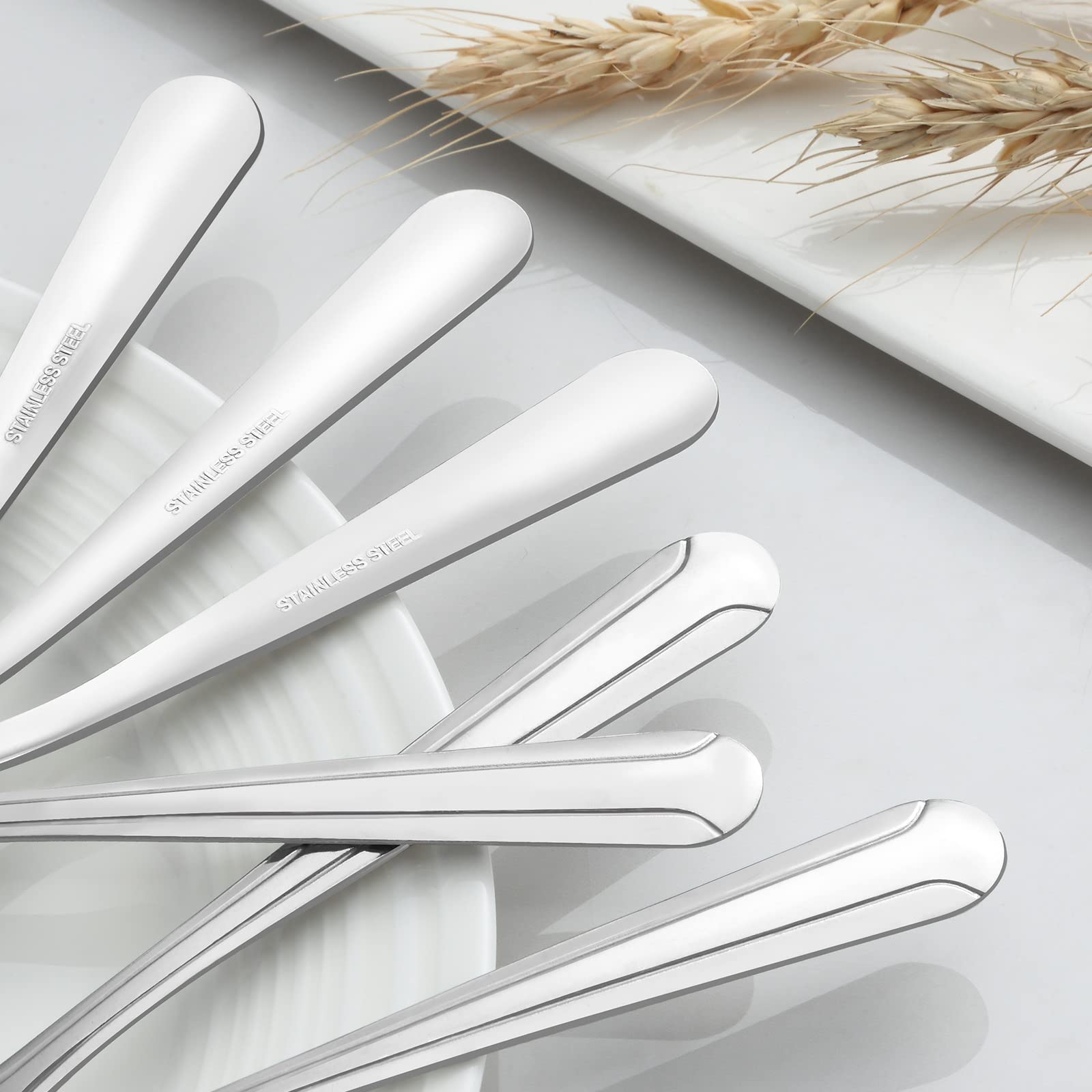 BEWOS cucharas aptas para lavavajillas y limpieza fácil.