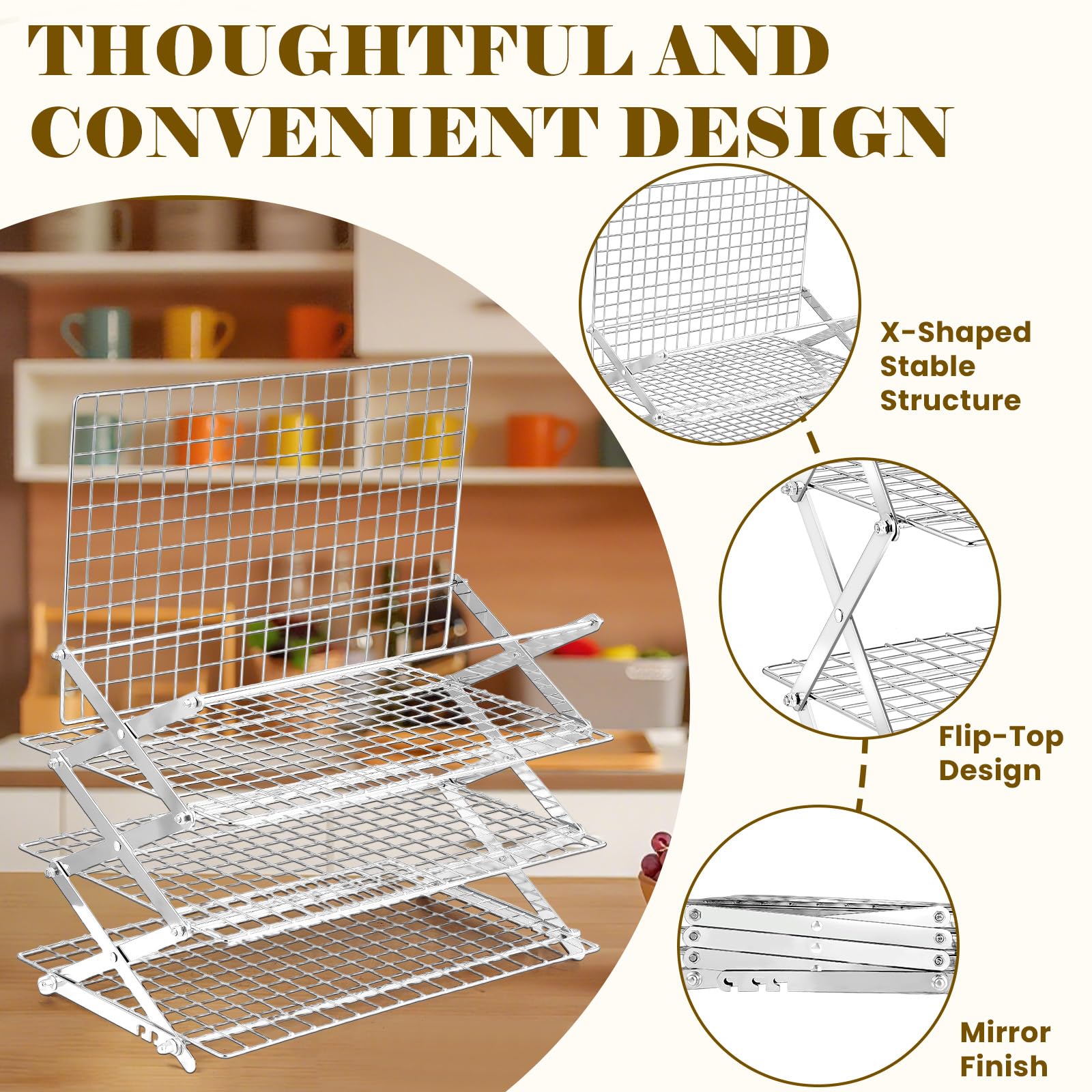 BEWOS diseño plegable y compacto para ahorro de espacio.