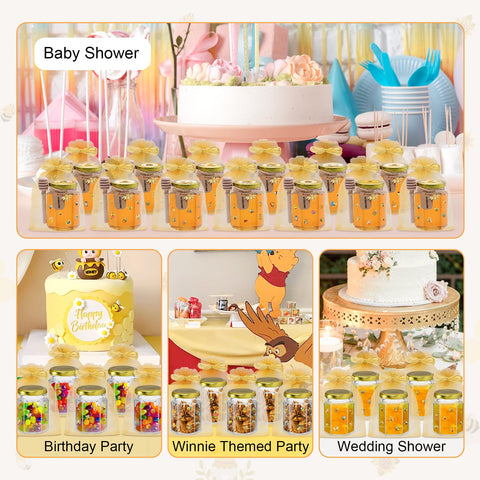 Pegatinas de abeja BGraceyy para personalizar regalos.