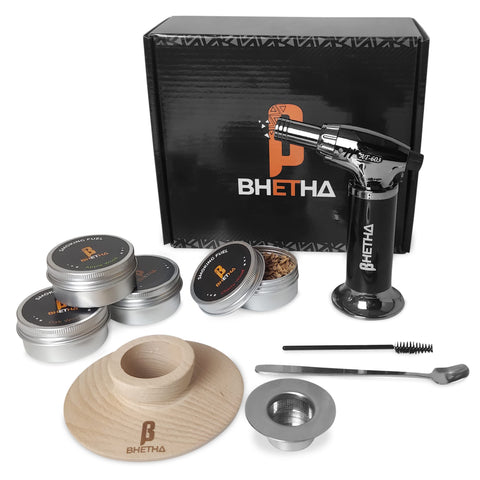 BHETHA kit de cóckteles con soplete para humo perfecto en casa.