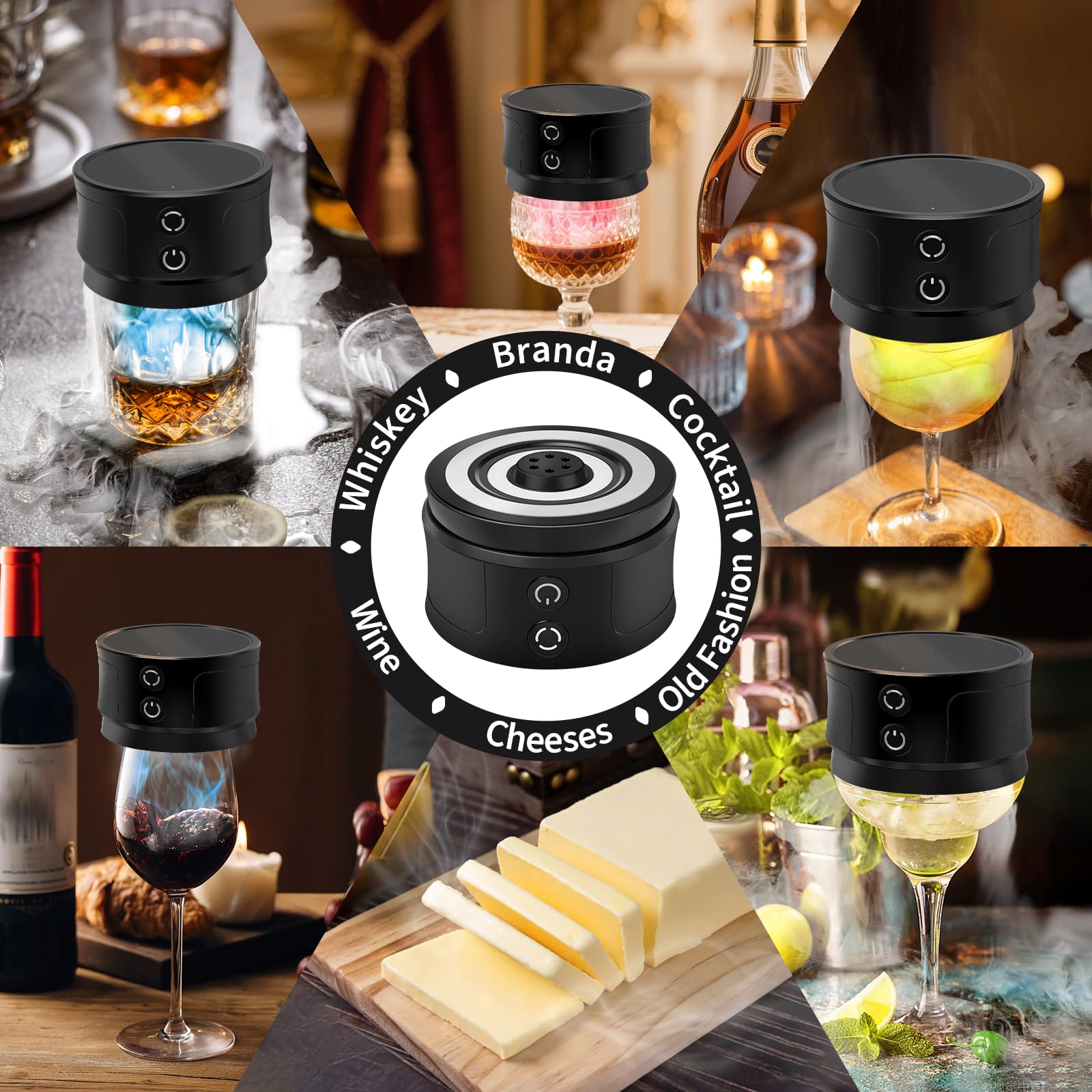 BHOOO regalo en caja elegante para amantes del whiskey.