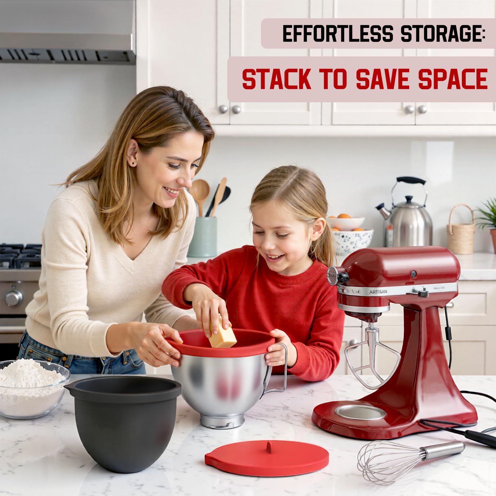 BHNJUTM insertos de silicona para tazon, soportan altas temperaturas