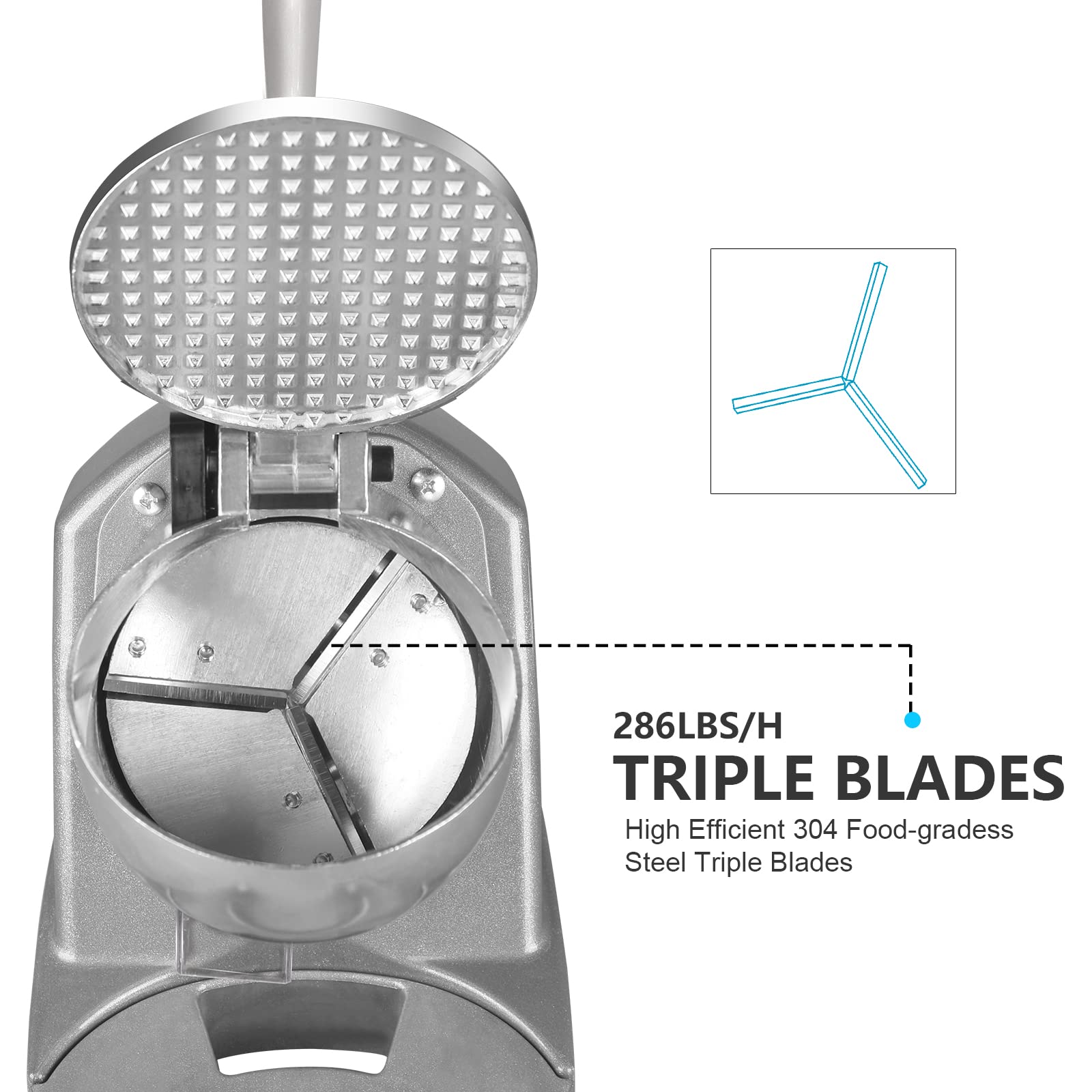 BI-DTOOL tres cuchillas ajustables para diferentes texturas de hielo