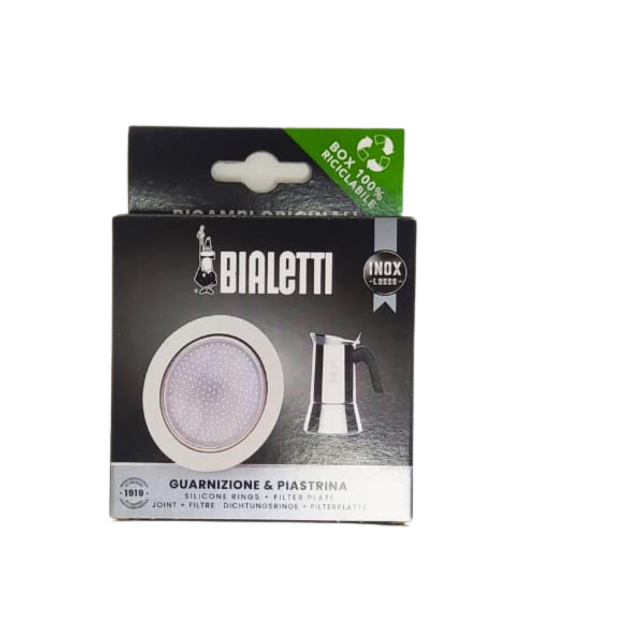Bialetti 800413 junta de silicona para sellado preciso y evitar fugas