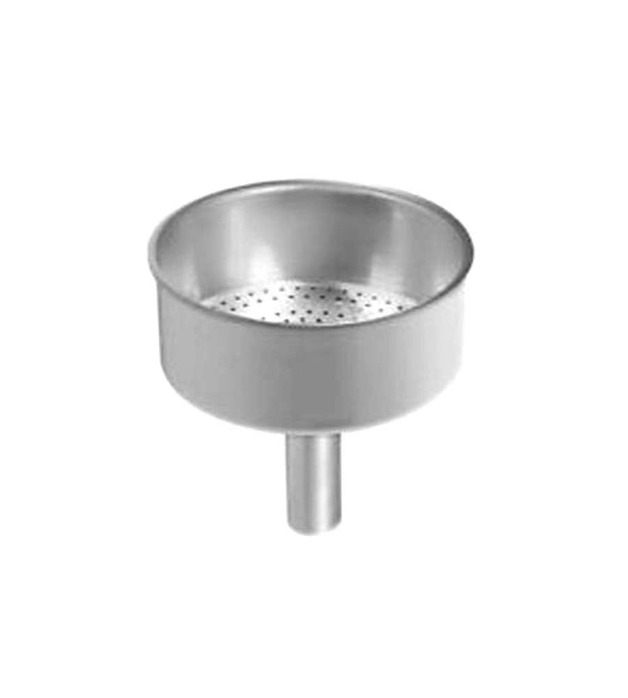 Embudo de reemplazo para Moka Express de 3 tazas, mantenimiento fácil.
