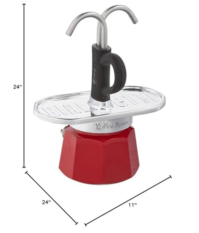 Uso versátil en cocina: compatible con gas y electricidad para Bialetti Mini Express Magritte