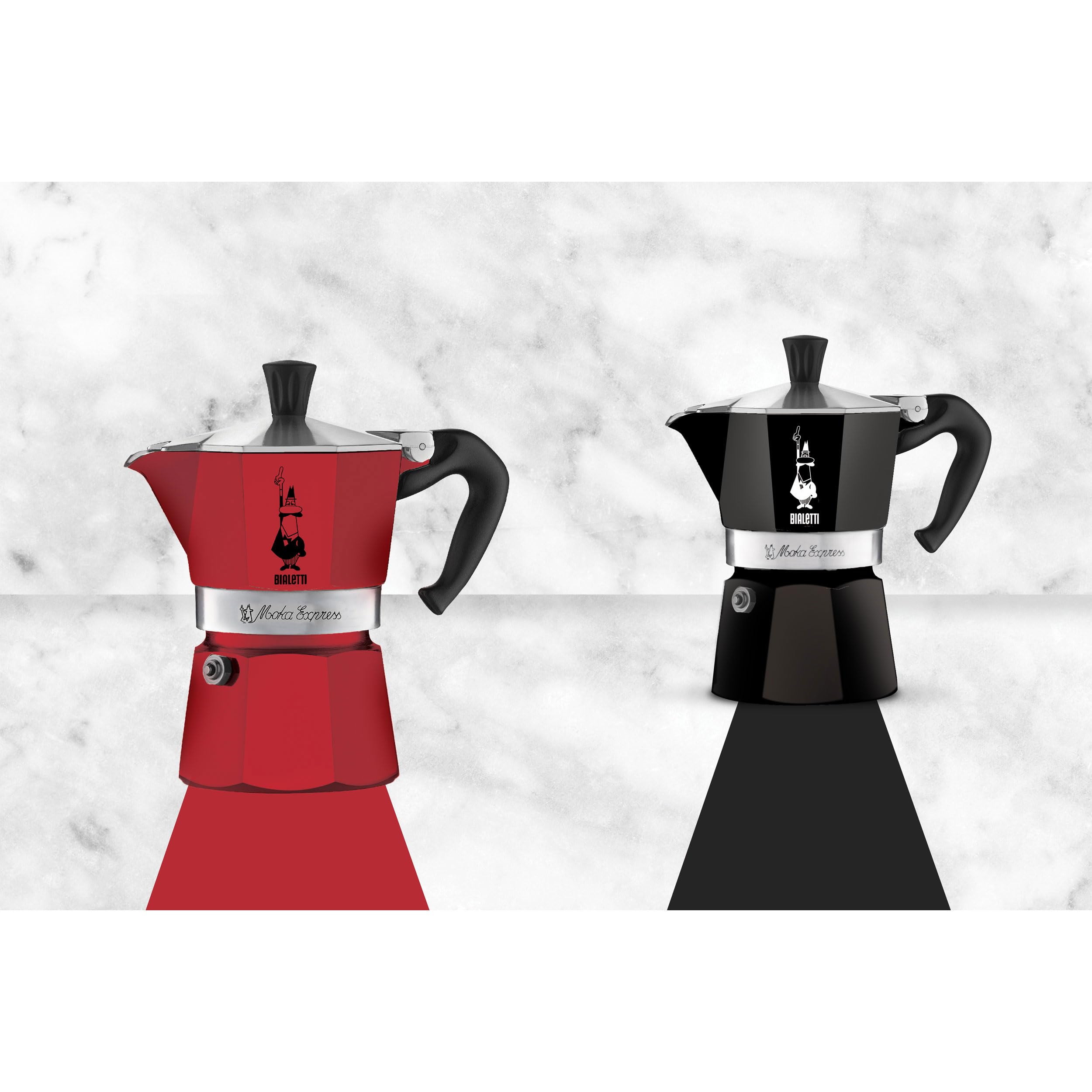 Bialetti Moka Express, manija ergonómica, ideal para hervir agua y café