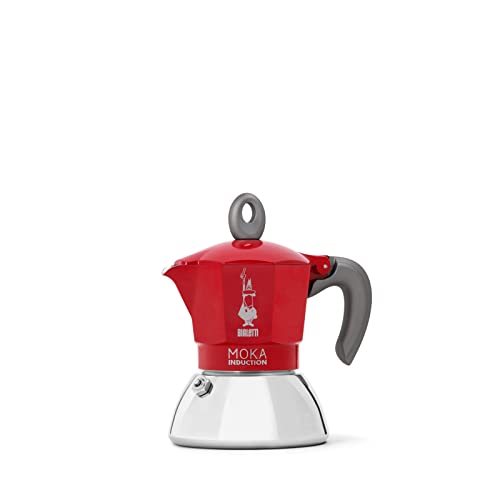 Bialetti Moka Induction, cuerpo aluminio: calentamiento eficiente para aroma profundo